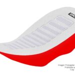 Funda Asiento Honda Trx 300 - 01/06 HF Fmx Covers - Blanco/Rojo