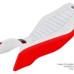 Funda Asiento Honda Trx 700 HF Fmx Covers - Blanco/Rojo