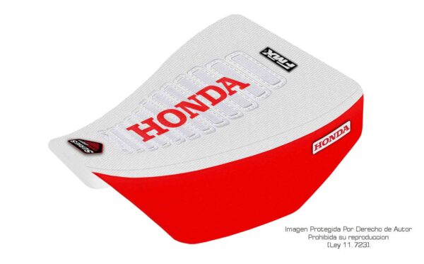 BRR Funda Asiento Honda Trx 200 Series Fmx Covers - Blanco/Rojo/Rojo