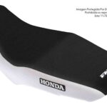 Funda Asiento Honda Storm 125 Total Grip Fmx Covers - Negro/Blanco