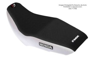 Funda Asiento Honda Storm 125 Total Grip Fmx Covers - Negro/Blanco