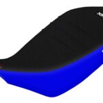 Funda Asiento Yamaha Raptor 700 Plisada Fmx Covers - Negro/Azul