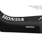 Funda Asiento Honda Xr 250 M Viejo Series Fmx Covers - Negro/Negro/Blanco