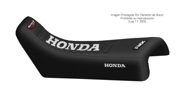 Funda Asiento Honda Xr 250 M Viejo Series Fmx Covers - Negro/Negro/Blanco