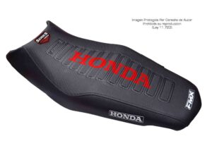 Funda Asiento Honda Invicta Series Fmx Covers - Negro/Negro/Rojo