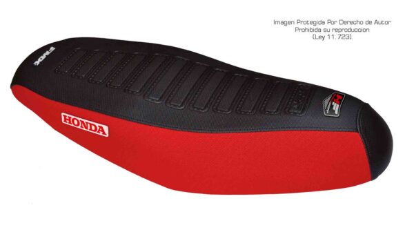 Funda Asiento HONDA Biz 100/105 HF Fmx Covers - Negro/Rojo