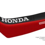 Funda Asiento Honda Xr 400 Series Fmx Covers - Negro/Rojo/Blanco