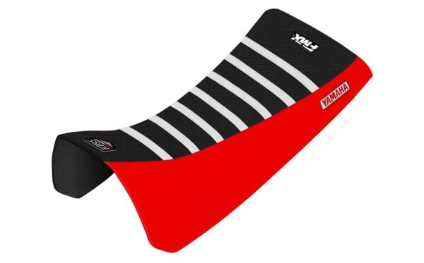 Funda Asiento Yamaha Blaster Rib Fmx Covers - Negro/Rojo/Blanco