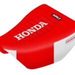 Funda Asiento Honda Trx 200 Ultra Grip Series Fmx Covers - Rojo/Blanco/Blanco