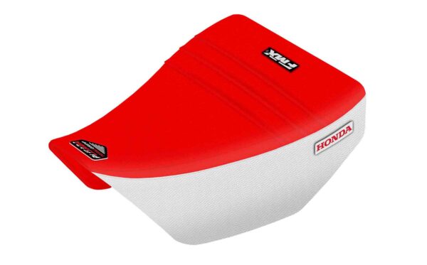 Funda Asiento Honda Trx 200 Plisada Fmx Covers - Rojo/Blanco