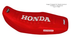 Funda Asiento Honda Xr 125 L - China Series Fmx Covers - Rojo/Rojo/Blanco