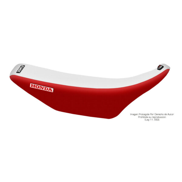 Funda Asiento Honda Cr 125/250 - 92/12 Total Grip Fmx Covers - Blanco/Rojo