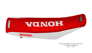 Funda Asiento Honda Cr 85 Series Fmx Covers - Rojo/Blanco/Blanco