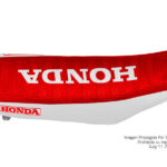 Funda Asiento Honda Cr 85 Series Fmx Covers - Rojo/Blanco/Blanco
