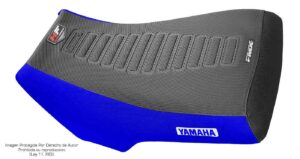 Funda Asiento Yamaha Big Bear 350 - 87/01 Kodiak 400 - 93/95 Hf Fmx Covers - Negro/Azul