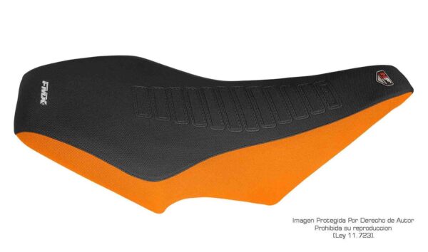 Funda Asiento Zanella Max 300 Hf Fmx Covers - Negro/Naranja