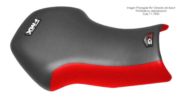 Funda Asiento Suzuki King Quad 450-700-750 05/19 Total Grip Fmx Covers - Negro/Rojo