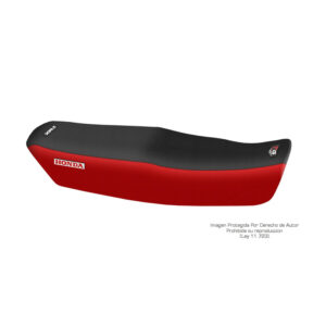 Funda Asiento Honda Cg 125 Today Total Grip Fmx Covers - Negro/Rojo