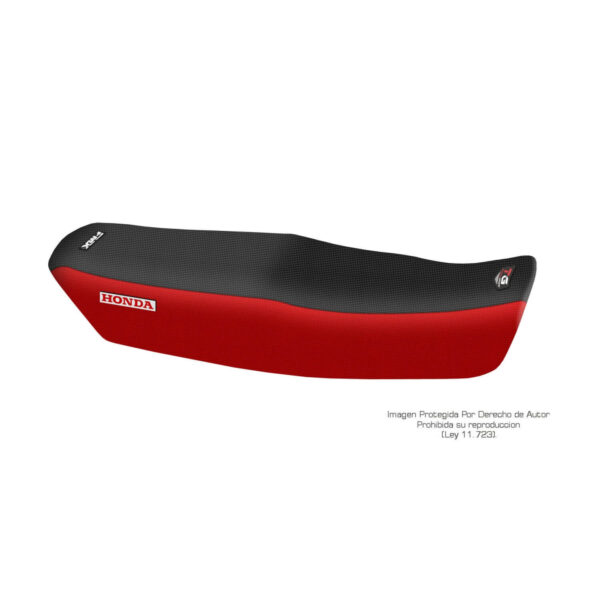 Funda Asiento Honda Cg 125 Today Total Grip Fmx Covers - Negro/Rojo