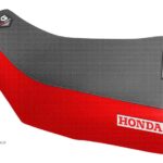 Funda Asiento Honda Trx 420 - 15/20 Total Grip Fmx Covers - Negro/Rojo