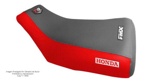 Funda Asiento Honda Trx 420 - 15/20 Total Grip Fmx Covers - Negro/Rojo