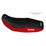 Funda Asiento Honda Nx 125 Bros Total Grip Fmx Covers - Negro/Rojo