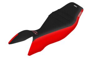 Funda Asiento Honda Trx 700 Xx Plisada Fmx Covers - Negro/Rojo