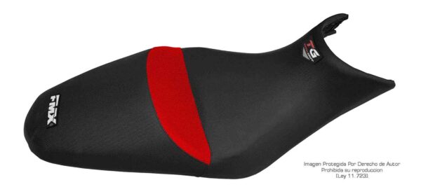 Funda Asiento Benelli 600 Gt Total Grip Fmx Covers - Negro/Rojo
