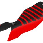 Funda Asiento Honda Trx 700 Xx Rib Fmx Covers - Negro/Rojo/Rojo