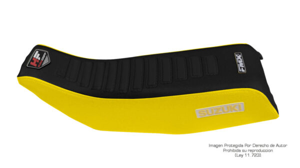 Funda Asiento Suzuki Rm 80 Hf Fmx Covers - Negro/Amarillo