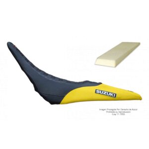 Funda Asiento Suzuki Drz 400 E - 01 Huck Fmx Covers - Negro/Amarillo
