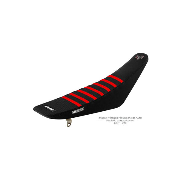 Funda Asiento Honda Nxr 125 Bros Rib Fmx Covers - Negro/Negro/Rojo