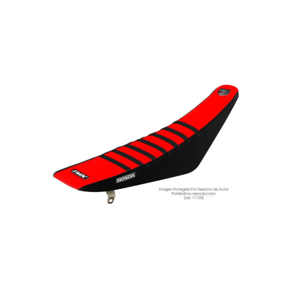 Funda Asiento Honda Nxr 125 Bros Rib Fmx Covers - Rojo/Negro/Negro