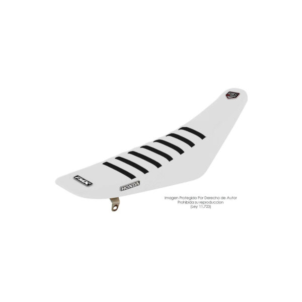 44 Funda Asiento Honda Nxr 125 Bros Rib Fmx Covers - Blanco/Blanco/Negro