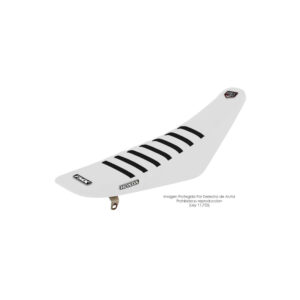 Funda Asiento Honda Nxr 125 Bros Rib Fmx Covers - Blanco/Blanco/Negro