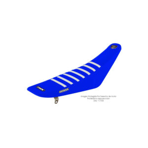 Funda Asiento Honda Nxr 125 Bros Rib Fmx Covers - Azul/Azul/Blanco