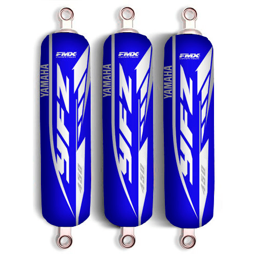 Fundas Cubre Amortiguador Yamaha Yfz 450 - Azul