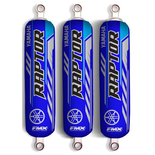 Fundas Cubre Amortiguador Yamaha Raptor 90 125 250 350 660 700 - Azul