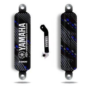 Combo Cubre Amortiguador Moto Yamaha 125 + Cub Palanca Regalo - Azul