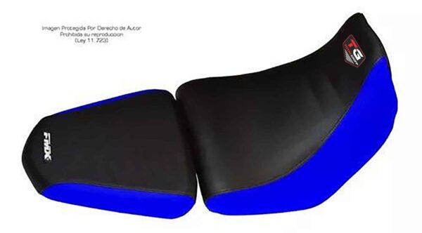 Funda Asiento Honda Cb 300F Twister Total Grip Fmx Covers - Negro/Azul
