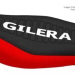 Funda Asiento Gilera Smash Full Series Fmx Covers - Negro/Rojo/Blanco