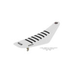 Funda Asiento Suzuki Ax 100 Rib Fmx Covers - Blanco/Blanco/Negro