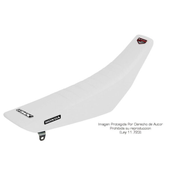 Funda Asiento Honda Crf 250 18/21 - 450 17/20 Plisada Fmx Covers - Blanco