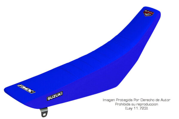 Funda Asiento Suzuki Ax 100 Plisada Fmx Covers - Azul