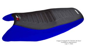 Funda Asiento Motomel Series 2 Hf Fmx Covers - Negro/Azul