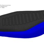 Funda Asiento Appia City Plus 110 Hf Fmx Covers - Negro/Azul