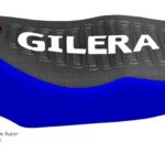 Funda Asiento Gilera 125 Qm Series Fmx Covers - Negro/Azul/Blanco