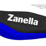 Funda Asiento Zanella ZB Z1 Base Series Fmx Covers - Negro/Azul/Blanco