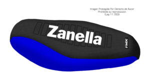 Funda Asiento Zanella ZB Z1 Base Series Fmx Covers - Negro/Azul/Blanco