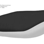 Funda Asiento Appia City Plus 110 Total Grip Fmx Covers - Negro/Blanco